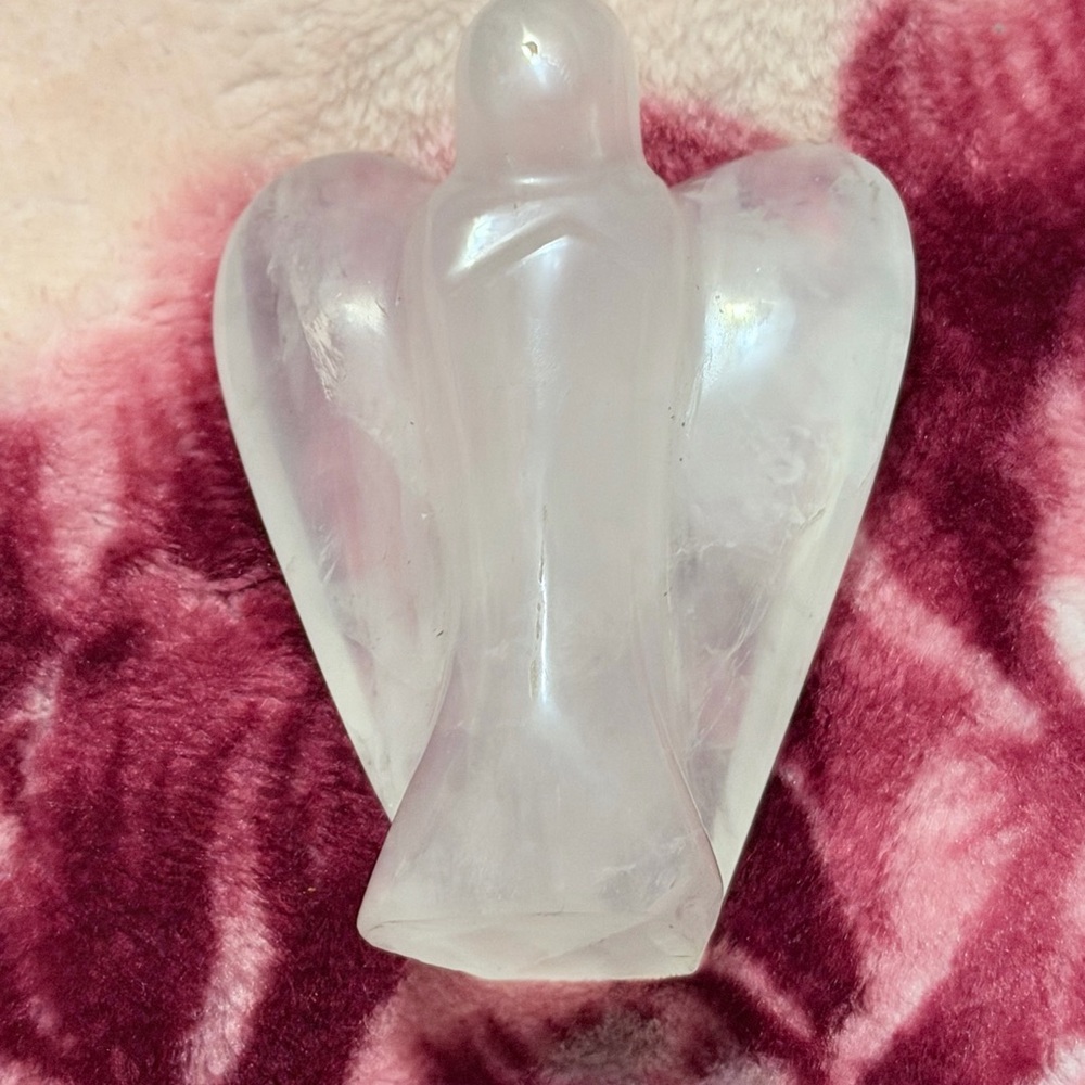 Clear Angel Figurine